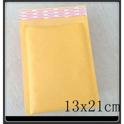 Bubble Mailers Padded Envelopes Bags KRAFT BUBBLE MAILERS MAILING ENVELOPE BAG 5.1"X8.2"[130mmx210mm] Factory sales