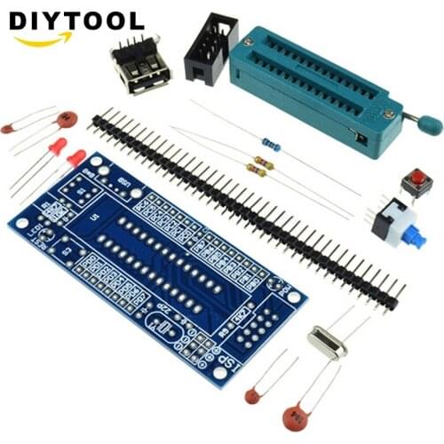 ATMEGA8 ATMEGA48 ATMEGA88 Development Board AVR (NO Chip) DIY Kit