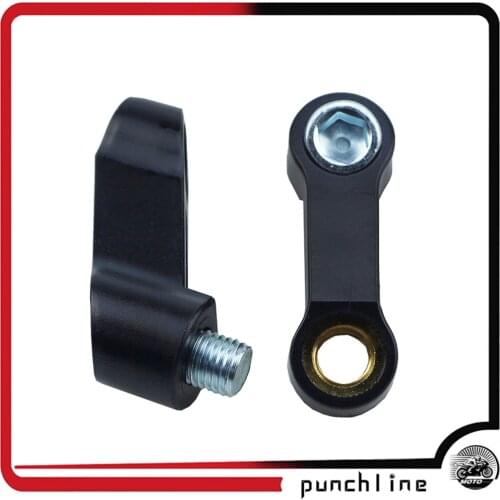 Fit For HONDA CRF1000L CRF1100L CRF450L CRF250L CRF250 RALLY mirror riser extenders spacers extension adapter adaptor