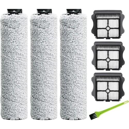 Replacement Brush Roller Vacuum HEPA Filter for Tineco IFloor 3 /IFloor One S3 Cordless Wet Dry Vacuum Cleaner