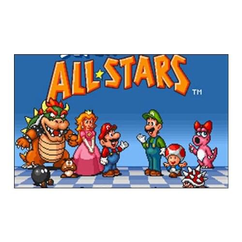 Super M All-Stars NTSC Version 16 Bit 46 Pin Big Gray Game Card For USA Game Players