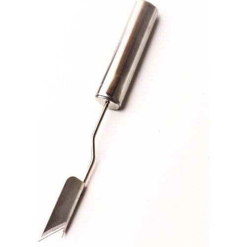 V-shaped Pineapple Slicers Peeler Fruit Cutter Shovels Corer Stainless Steel Fruit Knife Cutter 21cm Kitchen Accessories Tools