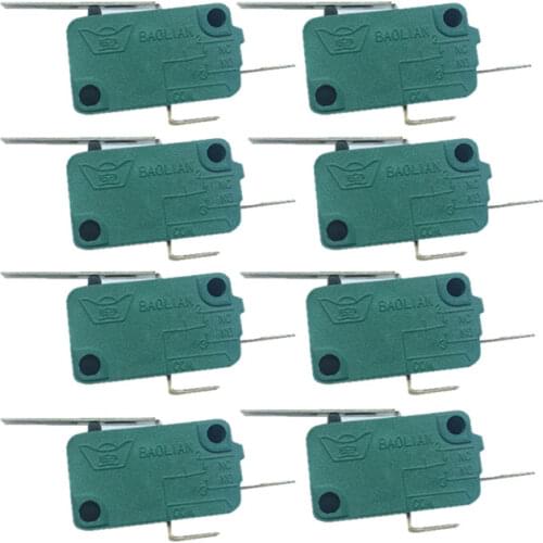 10 PCS High quality 4 pin micro switch for arcade game machine