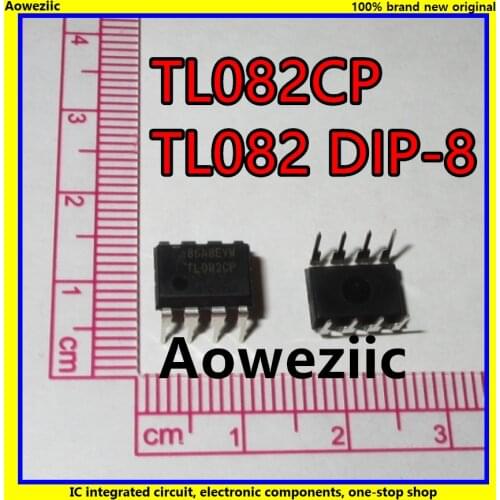 10Pcs/Lot TL082CP TL082 DIP-8 Wide Bandwidth Dual JFET Input Operational Amplifier New Original Product