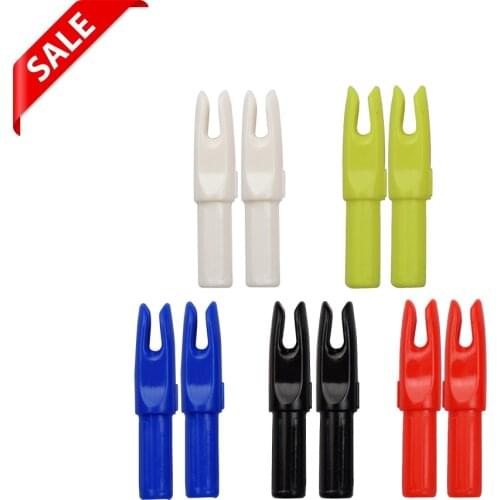 100Pcs Arrow Nock For ID6.2mm Shaft Arrow Archery Bow Accessories Outdoor Free Shipping Shooting Hunting