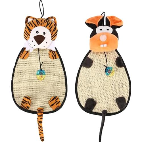 3 Styles Cat Scratches Board Pet Kitten Wall Corner Scratching Mat Post Tree Scratcher Sisal Hemp Kitty Pet Plush Toys