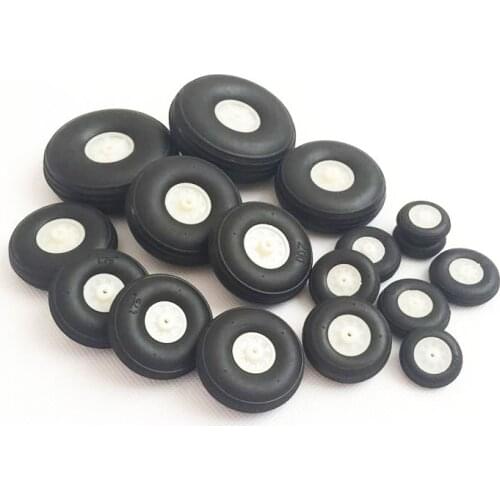 8Pcs PU Foam Wheels PU Sponge Landing Gear Wheel For RC Aircraft/Fixed-wing Model 25/32/38/45/50/64/70/76/89mm