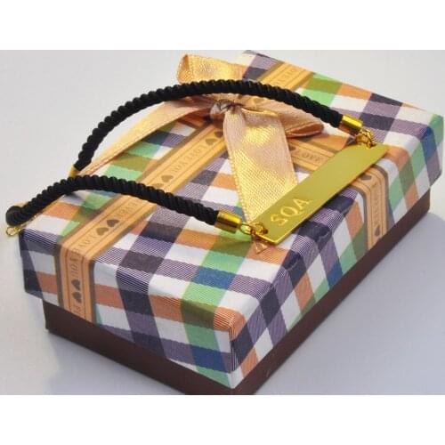 Bracelet Engraved Name, Colorful Rope Chain, Custom Letters Engraved, Personalized Nameplate Bracelet