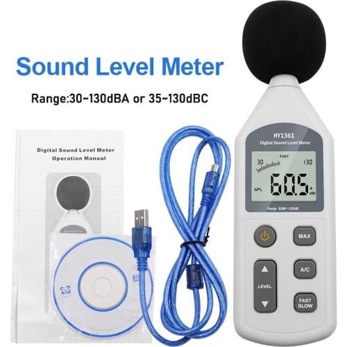 Digital Sound Level db Meter 30~130dB Handheld Noise Tester