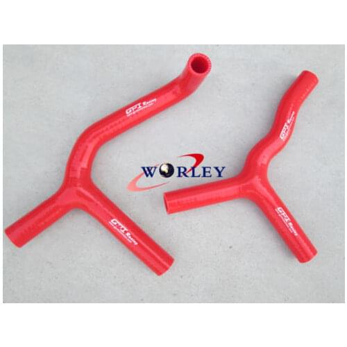 For silicone radiator hose Y kit KTM 85 SX 85SX 2003-2008 03 04 05 06 07 08 RED