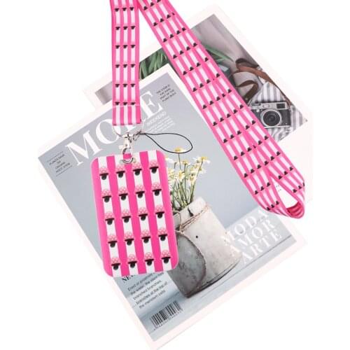 JY119 Cartoon Mushroom Necklack Lanyard Key Gym Strap Multifunction Mobile Phone Decoration