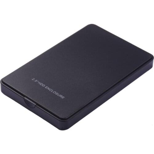 2.5 Inch Sata HDD SSD Enclosure To USB 2.0 Case Adapter For 2.5 Inch Hard Disk Drive Enclosure Box Support 2TB HDD Disk For Win