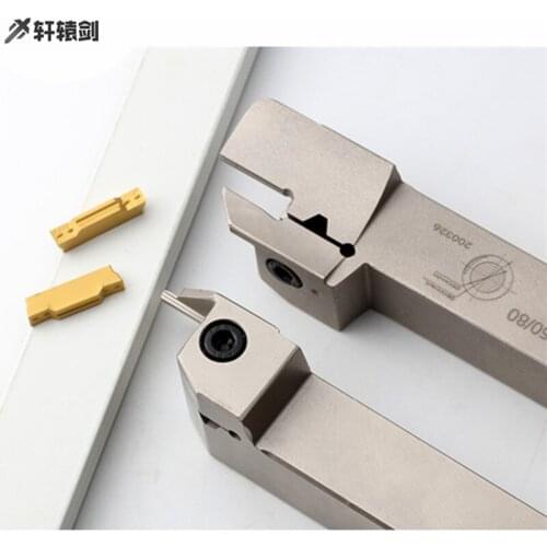 MGHH320R/L13-20/36 MGHH320R/L 15-30/50 MGHH CNC White End Face Grooving Tool Holder External Plane Cutting Large Depth Of Lathe