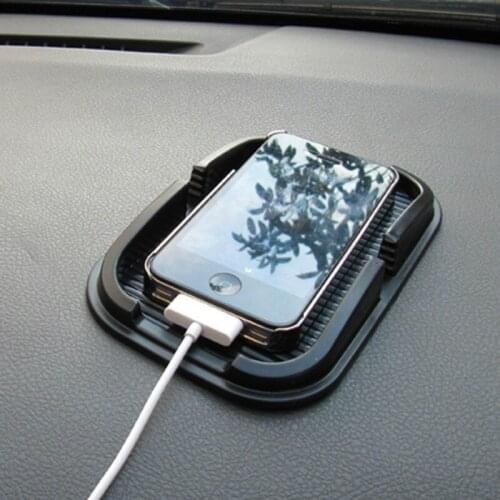 New Car Dashboard Non Slip Grip GPS Mobile Phone Smartphone Sticky Holder Pad Mat Black Universal