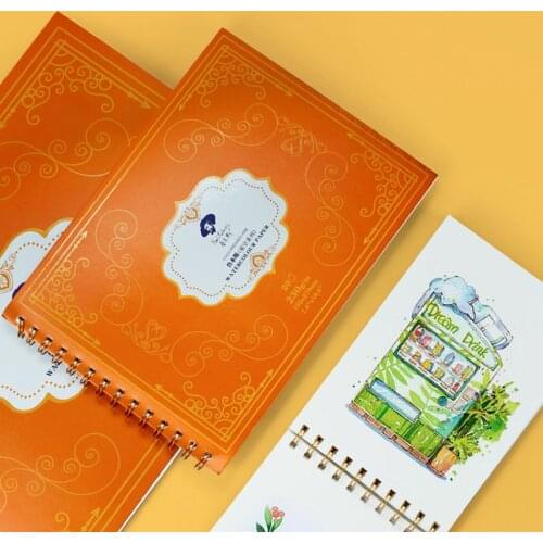 Paul Rubens 50% Cotton Coil Watercolor Book 230g 20Sheets Aquarelle Water Color Paper Drawing Book For Painting Art Supplies