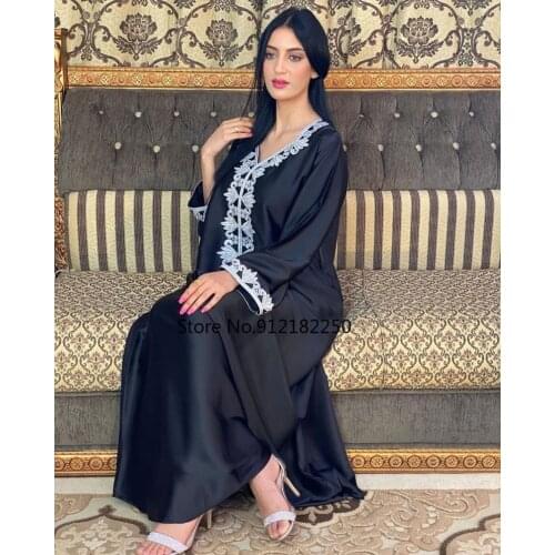 Ramadan Eid Mubarak Abaya Dubai Muslim Hijab Dress For Women Djellaba Femme Boubou Gown Turkish Islam Clothing Kaftan Mujer