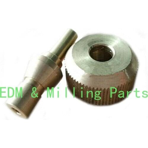 CNC Punching Machine High Pressure Pump Drill EDM Rotating Head Part Nut Mandrel For Lathe Mill Part