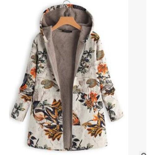 B Warm Winter Jacket Women Fashion Plus Size Long Coat Hooded Open Front Thick Parka Jacket Outerwear Overcoat Abrigos De Mujer