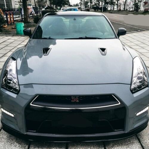 1.52*18M Super Glossy Bright Grey Film Car Paint Protection Film Vehicle Car Vinyl Wrap