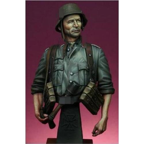 1/9 Uncolor ancient warrior with machine bust toy Resin Model Miniature Kit unassembly Unpainted