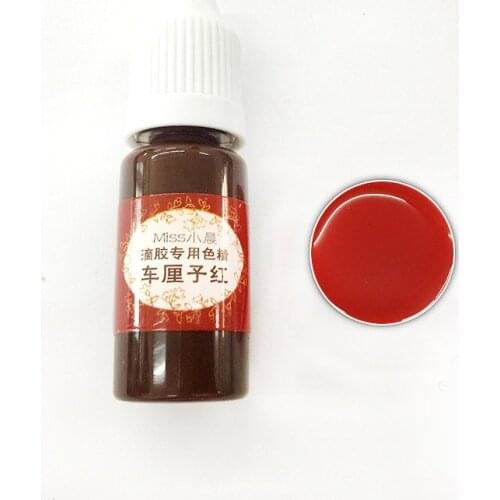 1 Pcs UV Resin Glue Pigment Color Liquid Coloring Dye 10ml DIY Jewelry Making Crafts AUG889