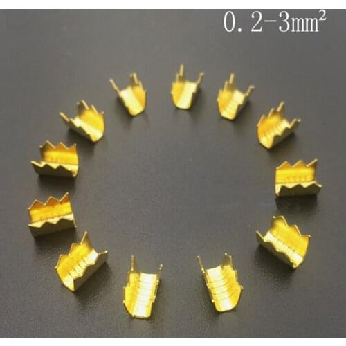 100pcs/lot 451-1-2-3-4 Shark Teeth Tooth Copper and Wire Clasp u-shaped Copper Clasp Crocodile Dental Head