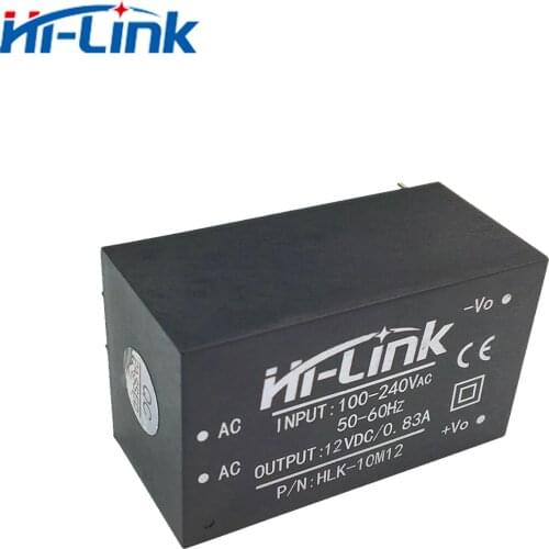 2pcs/lot intelligent home automation used power supply module ac dc 10W 12V HLK-10M12 free shipping