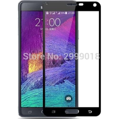 3D For Samsung Galaxy Note 4 Full cover Tempered Glass Screen Protector film 9H Film On For Samsung Galaxy Note 4 N910 N910A