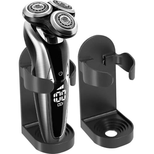 ABS Electric Razor Holder Storage Box Bathroom Traceless Electric Shaver Stand Rack Organizer Scheermes Hook