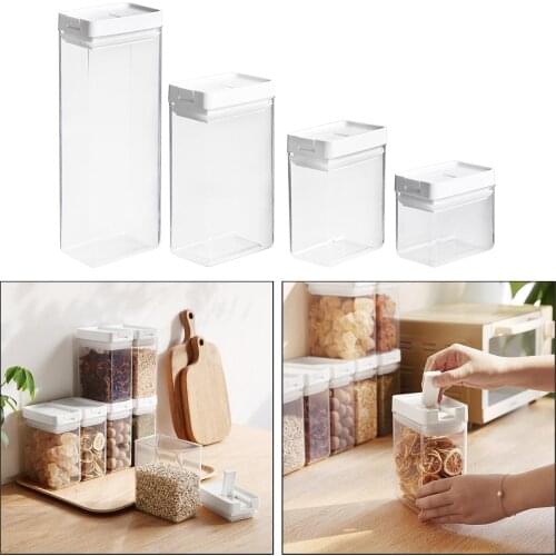Airtight Kitchen Food Storage Container for Rice, Flour, Sugar, Snack,Coffee