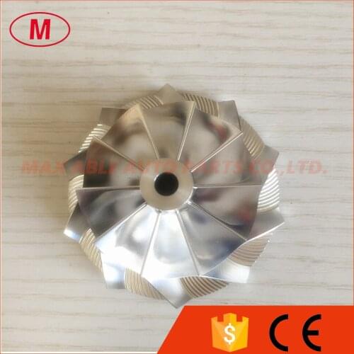 GTX2867R 49.70/67.40mm 10+0 blades 446179-0094/816366-0001 racing turbocharger billet/milling/aluminum 2024 compressor wheel