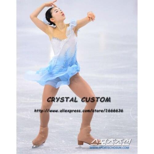 Custom Girls Figure Skating Dresses Graceful New Brand Ice Skating Dresses For Competition DR4373