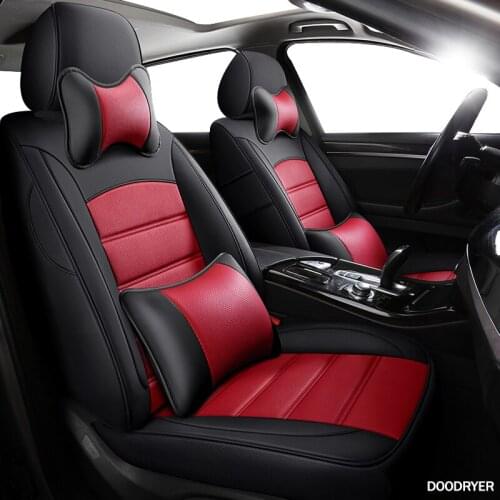 DOODRYER Custom Leather car seat cover For BMW 1/2 Series E81 E82 E87 E88 F20 F21 F52 F40 F22 F23 F44 F45 F46 car seats