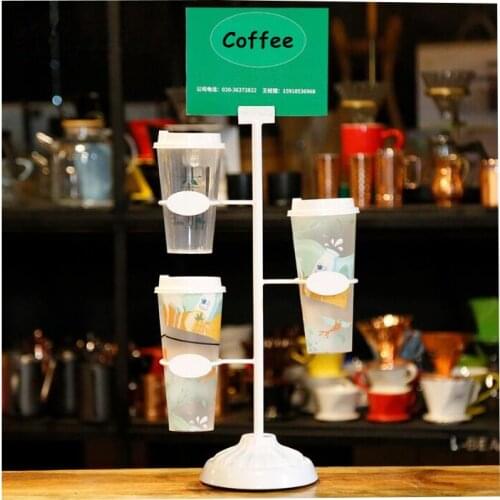 Fashion 3-Tiers Cola Cup Mug Holder stand Kitchen Cup Holder Mug Storage Rack Coffee Mug beverage Tea cup Display Organizer