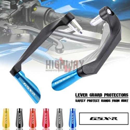 Motorcycle 7/8'' CNC Handlebar Grips Guard Brake Clutch Levers Guards Protector For SUZUKI GSXR1300 HAYABUSA GSX 1300R
