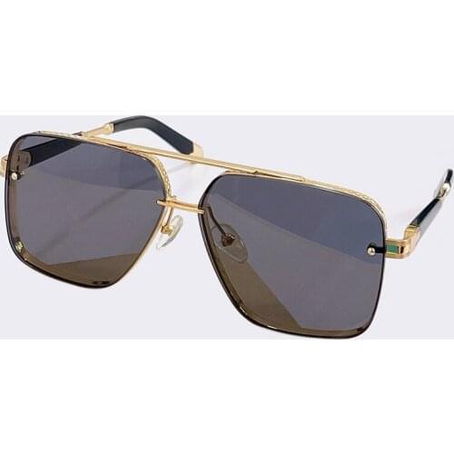 2021 New Square Sunglasses Women Luxury Brand Oversized Men Sun Glasses Alloy Female UV400 gafas de sol