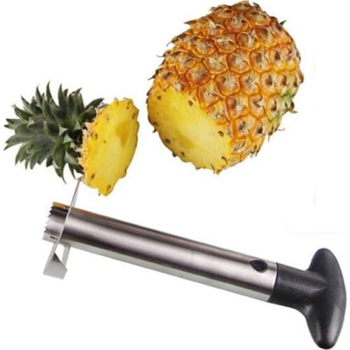 Stainless Steel Pineapple Peeler Accessories Vegetable Tools Pineapple Slicers Fruit Knife Cutter Corer Slicer Kitchen Gadgets