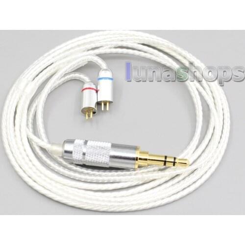 LN006638 Hi-Res Silver Plated 7N OCC Earphone Cable For 0.78mm JH AUDIO 3X PRO JH5 JH7 JH10 JH10X3 PRO JH11 PRO JH13 JH16 vinta