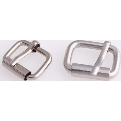 Rectangle Web Roller Pins Buckles Adjuster Release Buckles with prong Bag Strap Slider Fastener Repair Leather Craft Hardware