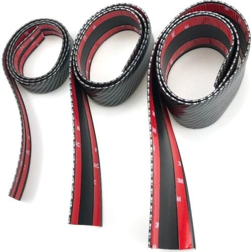 Car Bumper Strip Protector Stickers For DAIHATSU Kopen Copen DN Trec Compagno Pro U-Space D-base PICO Terios Sirion Yrv Charade