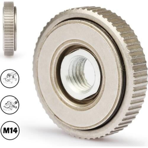 Portable M14 For Locking Plate Chuck Angle Grinder Quick Clamping Nut Clamp And Device