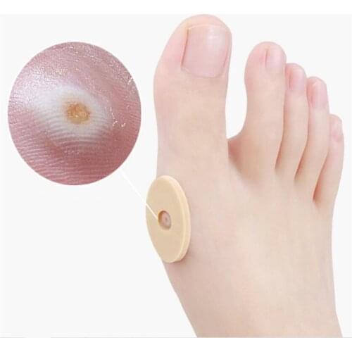 15PCS/Sheet Callus Cushions Shoes Heel Pad Foam Round Toe Foot Corn Bunion Protectors Pads 4 Types Feet Corn Removal