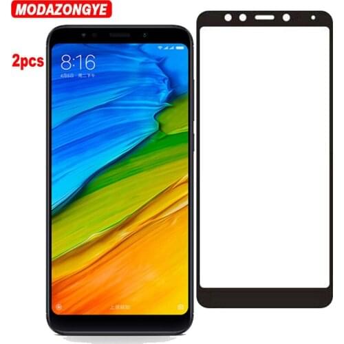 2pcs Screen Protector For Xiaomi Redmi 5 Plus Tempered Glass Xiaomi Redmi 5 Plus Redmi5 Screen Protector Glass Full Cover Redmi5