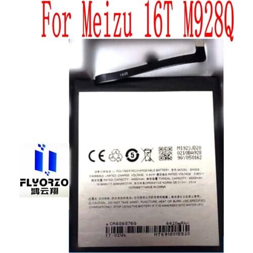 New High Quality 4500mAh BA928 Battery For Meizu 16T M928Q Mobile Phone