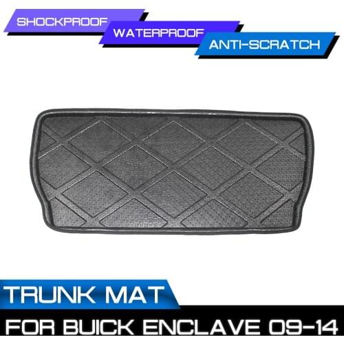 Car Floor Mat Carpet Rear Trunk Anti-mud Cover For Buick Enclave 2009 2010 2011 2012 2013 2014