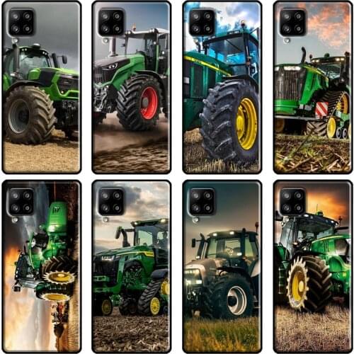 Farm Vehicle Tractor Phone Case For Samsung Galaxy A51 A70 A71 A72 A52 A41 A31 A02S A12 A21S A20e A10 A40 A50