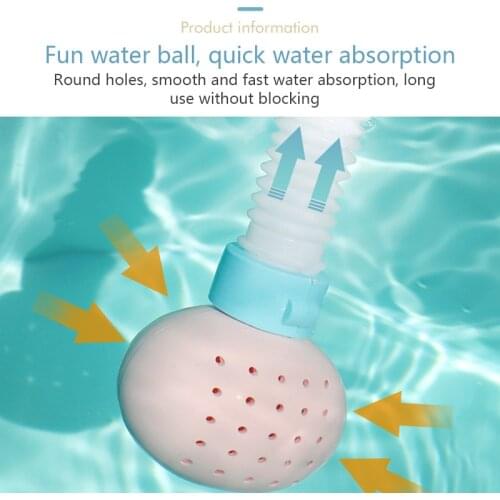 Baby Bath Toy Bathing Tub Sunflower Shower Faucet Spray Water Swimming Bathroom Bath Toys for Children Funny Water Game Faucet