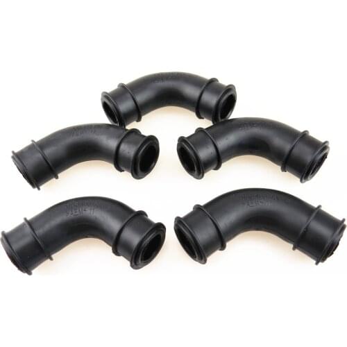 FHAWKEYEQ Qty 5 ATW Engine Crankcase Breather Hose Vent Pipe New For VW Passat A4 1.8L 058 103 493 A 058 103 493A 058103493A