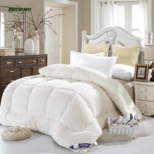 Hot High Quality Cashmere Winter Quilt 110*150cm Thickened Sheet Gift Warm Comforter Core Quilt Double Autumn Blanket B003