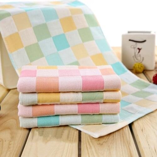 Cotton yarn baby face towel Home towels for kitchen Absorbent thicker cloth for cleaning Micro wipe table kitchen towel